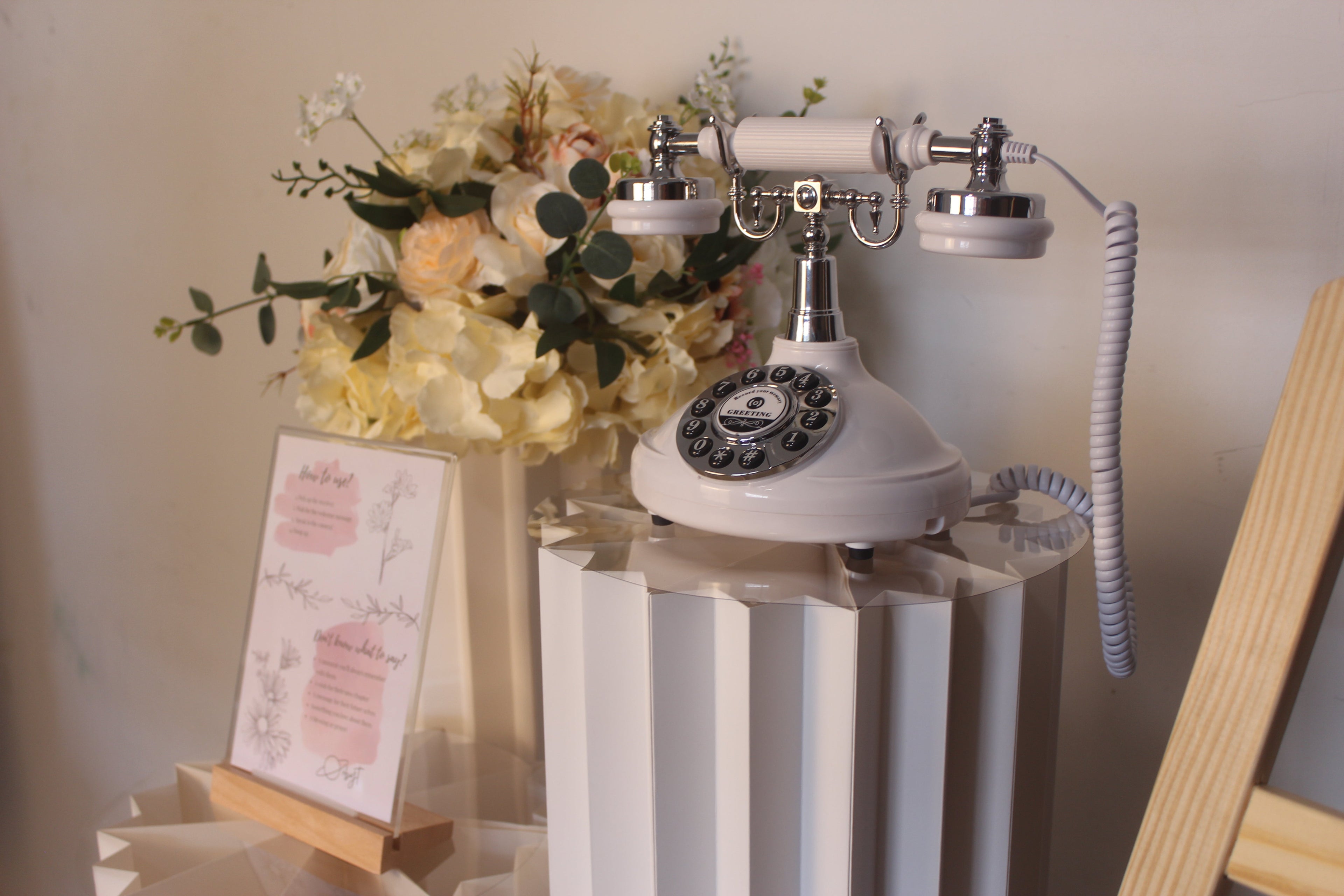 Audio Guestbook Set up