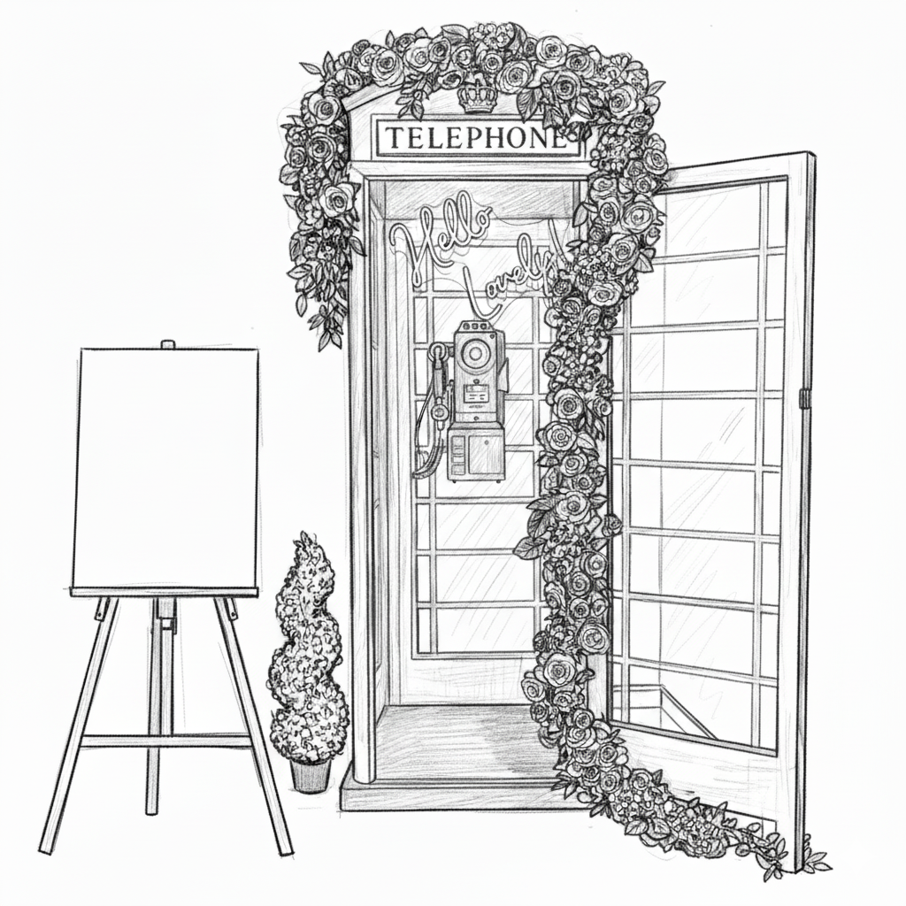 V London Video Guestbook Booth