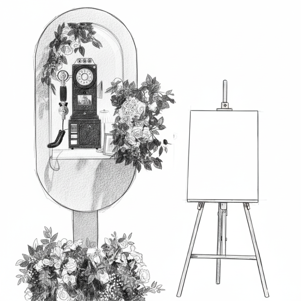 V Pod Video Guestbook Booth